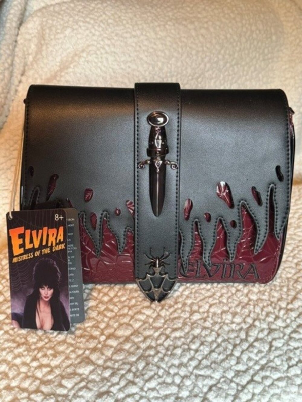 Loungefly Elvira Mistress Of The Dark Crossbody - Picture 1 of 5